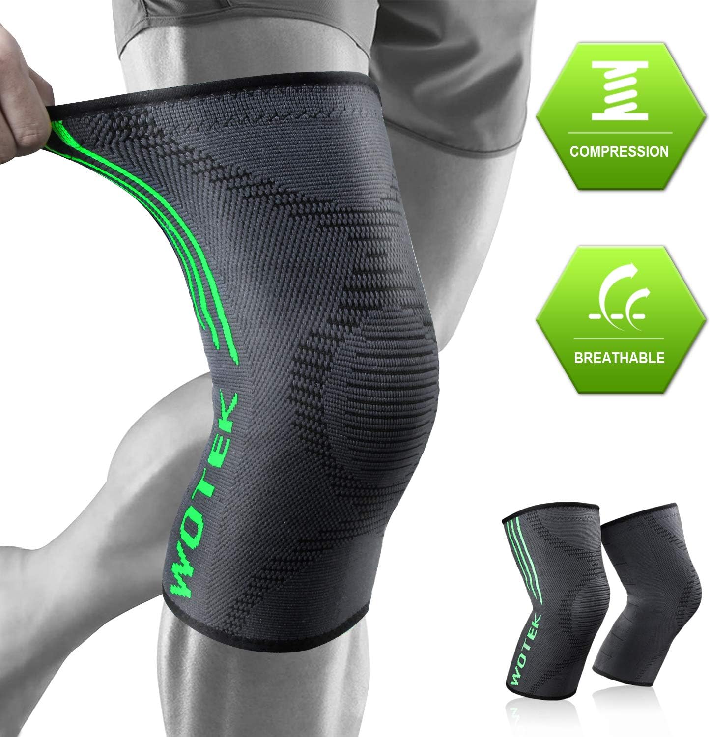 supporti per ginocchiere a compressione pura