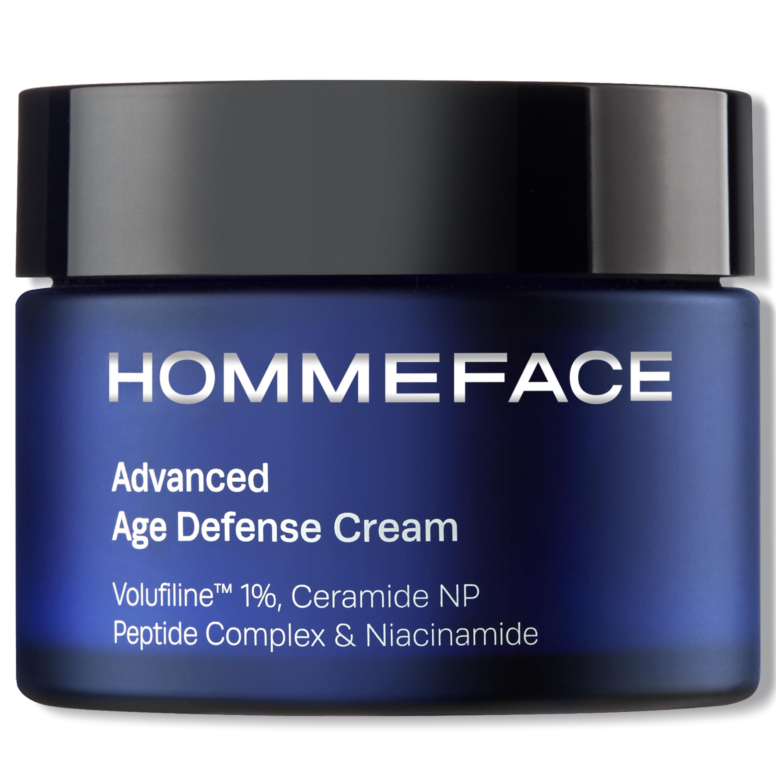 Men’s Advanced Age Defense Anti-Wrinkle Day & Night Face Cream - Korean Skincare Technology with Volufiline, Ceramide, Hyaluronic Acid, Peptides & Collagen, 1.76 oz