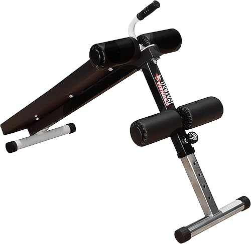 Miniatura 2 de DF6000 - Banco abdominal, capacidad de 400 libras, banco ajustable para sentarse, estación de entrenamiento abdominal para gimnasio en casa Deltech
