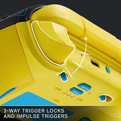 Miniatura 6 de PowerA Wireless Controller for Xbox Series XS - PAC-MAN SE, hall effect thumbsticks, low latency wireless, officially licensed, works with Xbox One