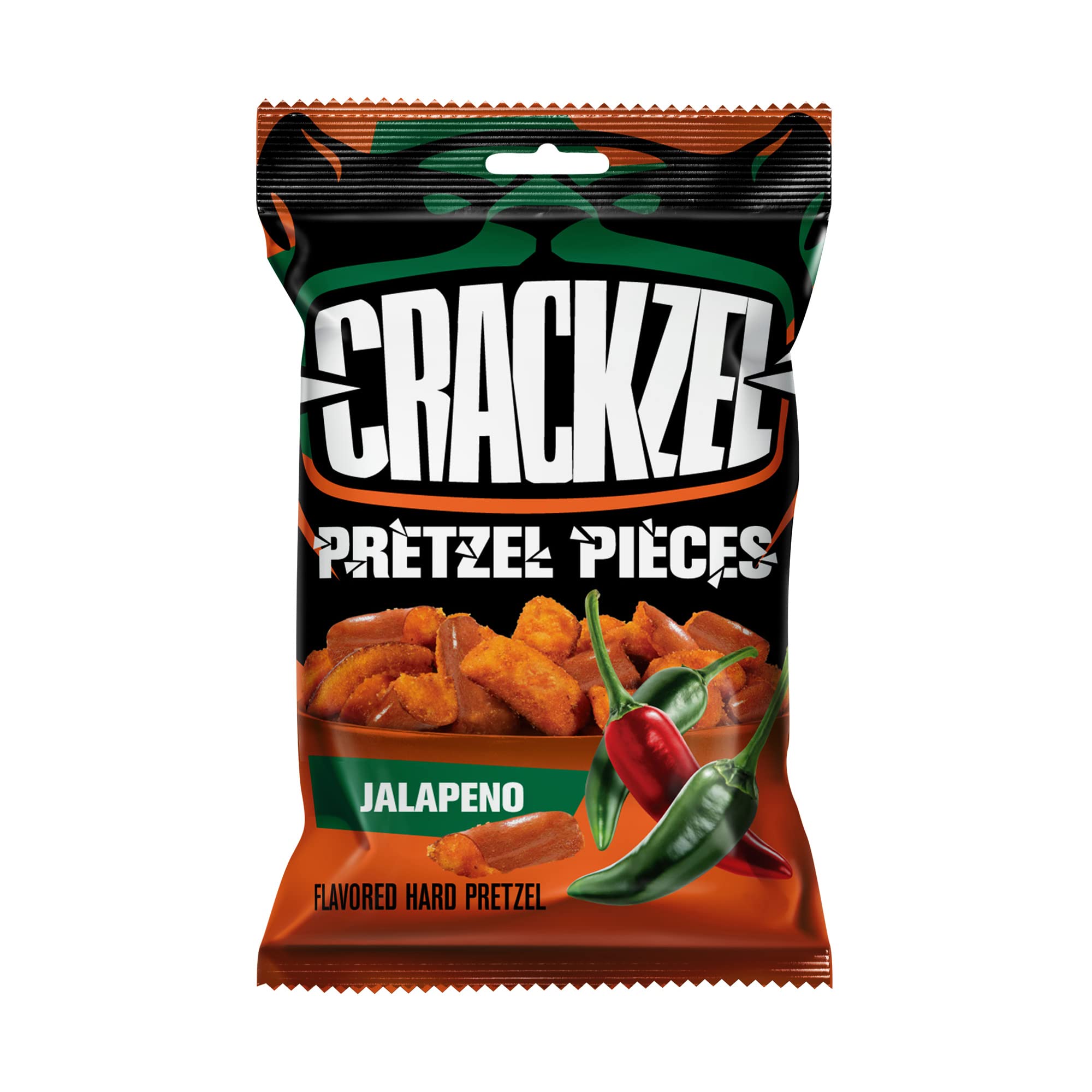 Crackzel Jalapeno Pretzel Pieces 24 x 85 gr