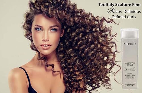 Miniatura 4 de Tec Italy Gel líquido para esculpir y definir rizos  Scultore Fine 10.1 onzas líquidas por Tec Italy