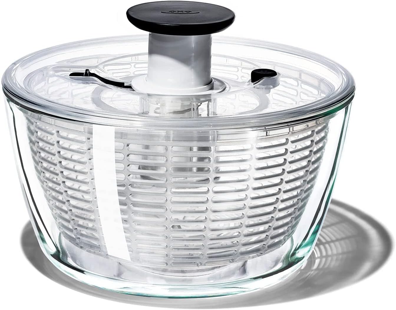 Amazon.com: OXO Good Grips Stainless Steel Salad Spinner, 6.34 Qt ...