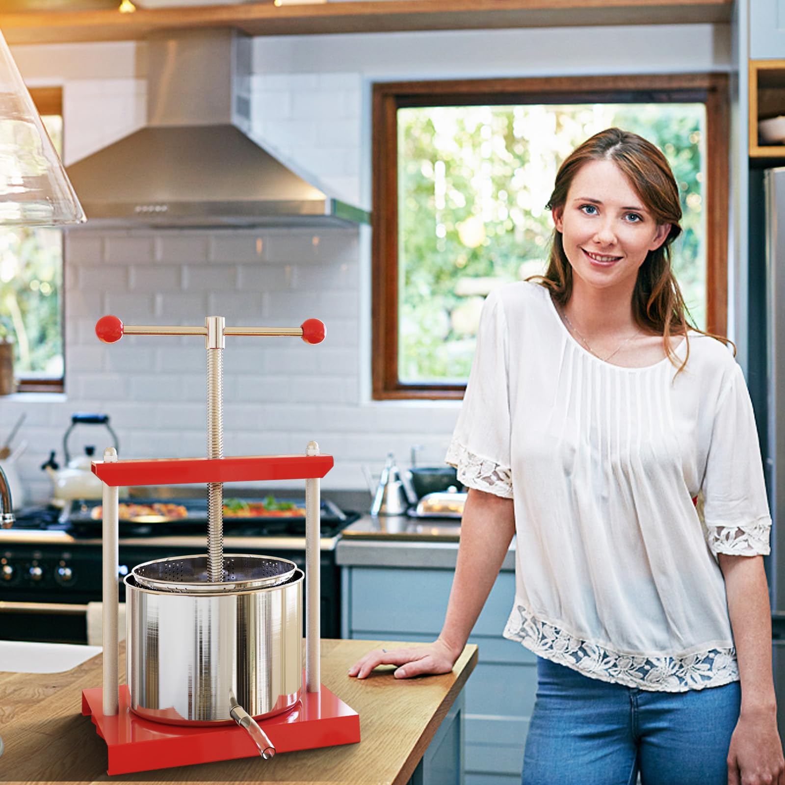 Amazon | Generic 手動 ジューサー フルーツプレス 蜂蜜分離器 スロー