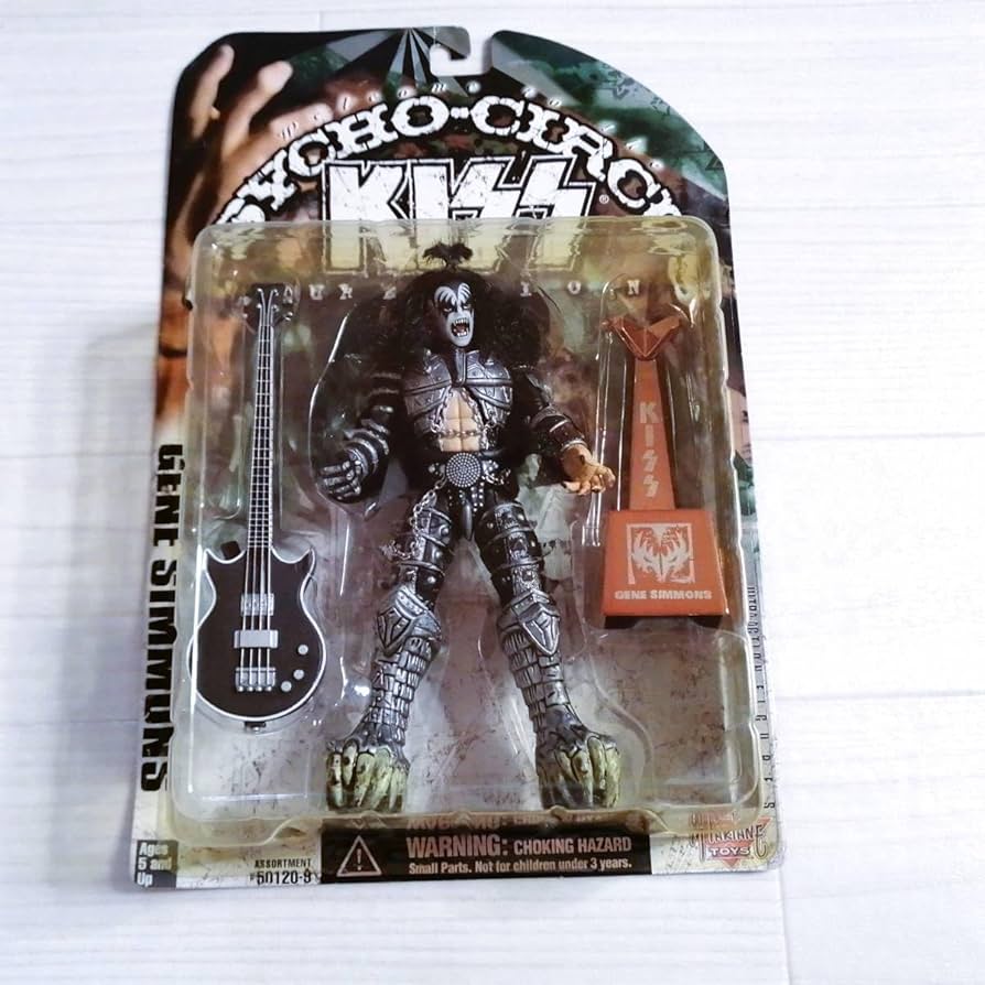 Amazon | KISS ジーン シモンズ ⑨ フィギュア PSYCHO CRCUS