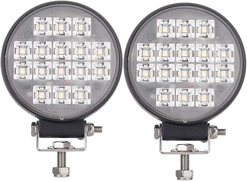 Miniatura 3 de Raycharm Offroad 3.5 pulgadas redondas LED antiniebla vainas, 6000K blanco frío 150 amplio haz de inundación ilustración de gran espacio para camión