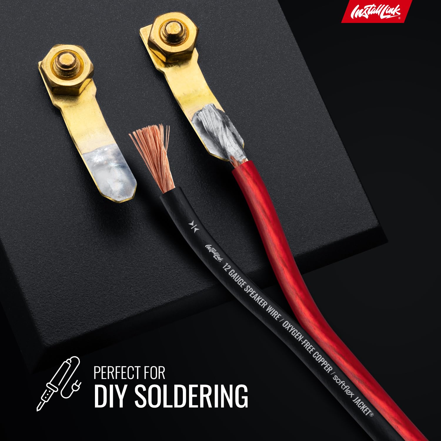 Install Link 12 AWG Gauge Speaker Wire Cable (OFC), 100-Feet, Car or Home Theater - Image 6