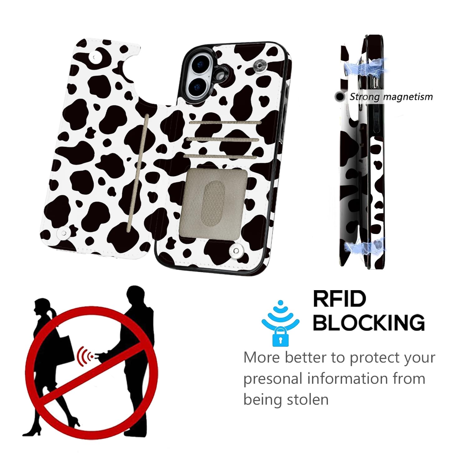 Wallet Case Designed For Apple IPhone 15 Pro Max - 6.7 Inch For Women,Flip Folio Cover With Butterfly Embossed PU Leather Kickstand Credit Card Holder Slots Magnetic Wrist Strap Phone Case, Winered