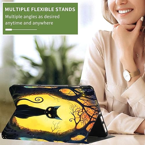 Vista 88 de Funda para Kindle de 6 pulgadas (11.ª generación, versión 2024/2022) delgada de piel sintética, ajustable, multiángulo, Smart Shell con función