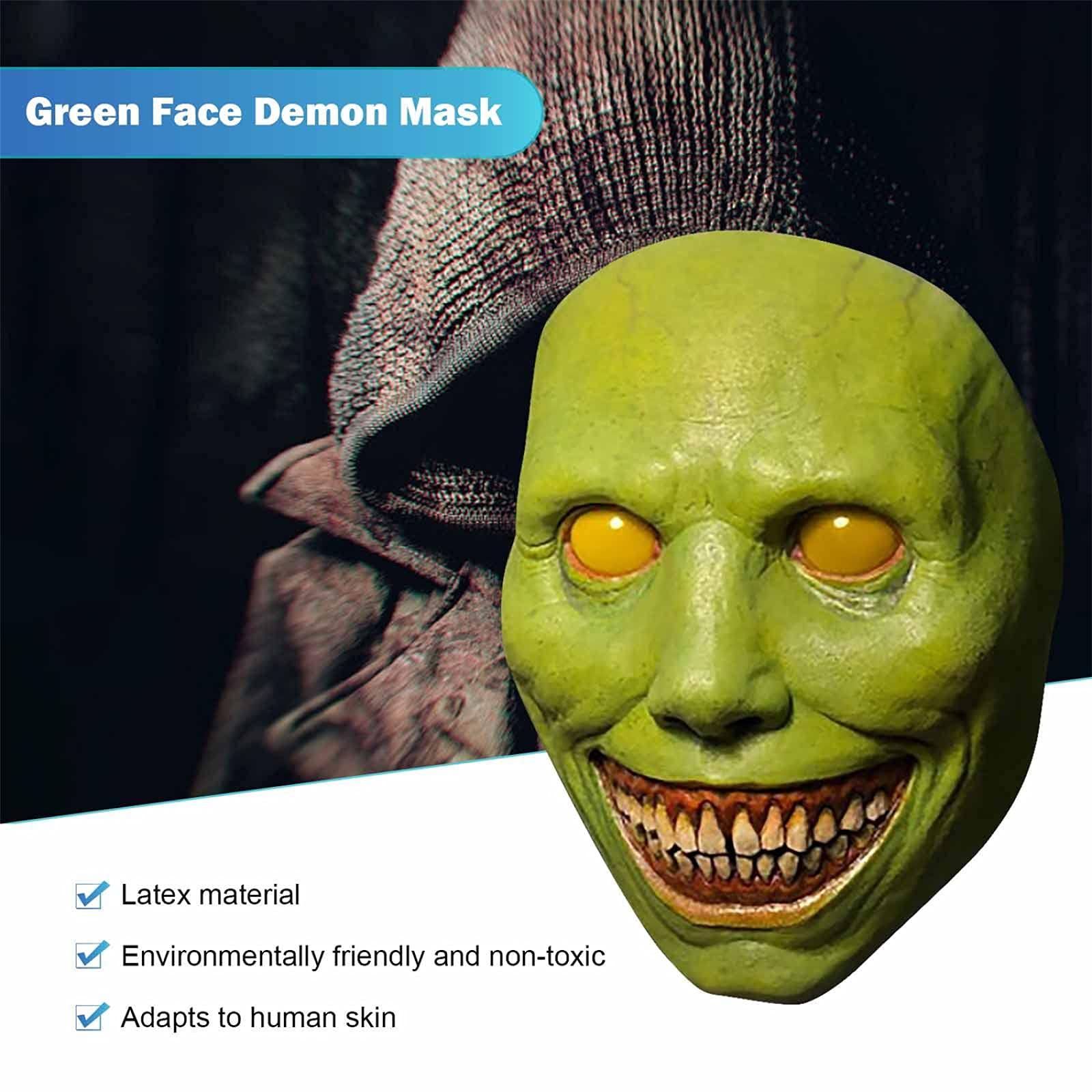 Halloween Effrayant Asque Réaliste Latex Asque Aroc | Ubuy