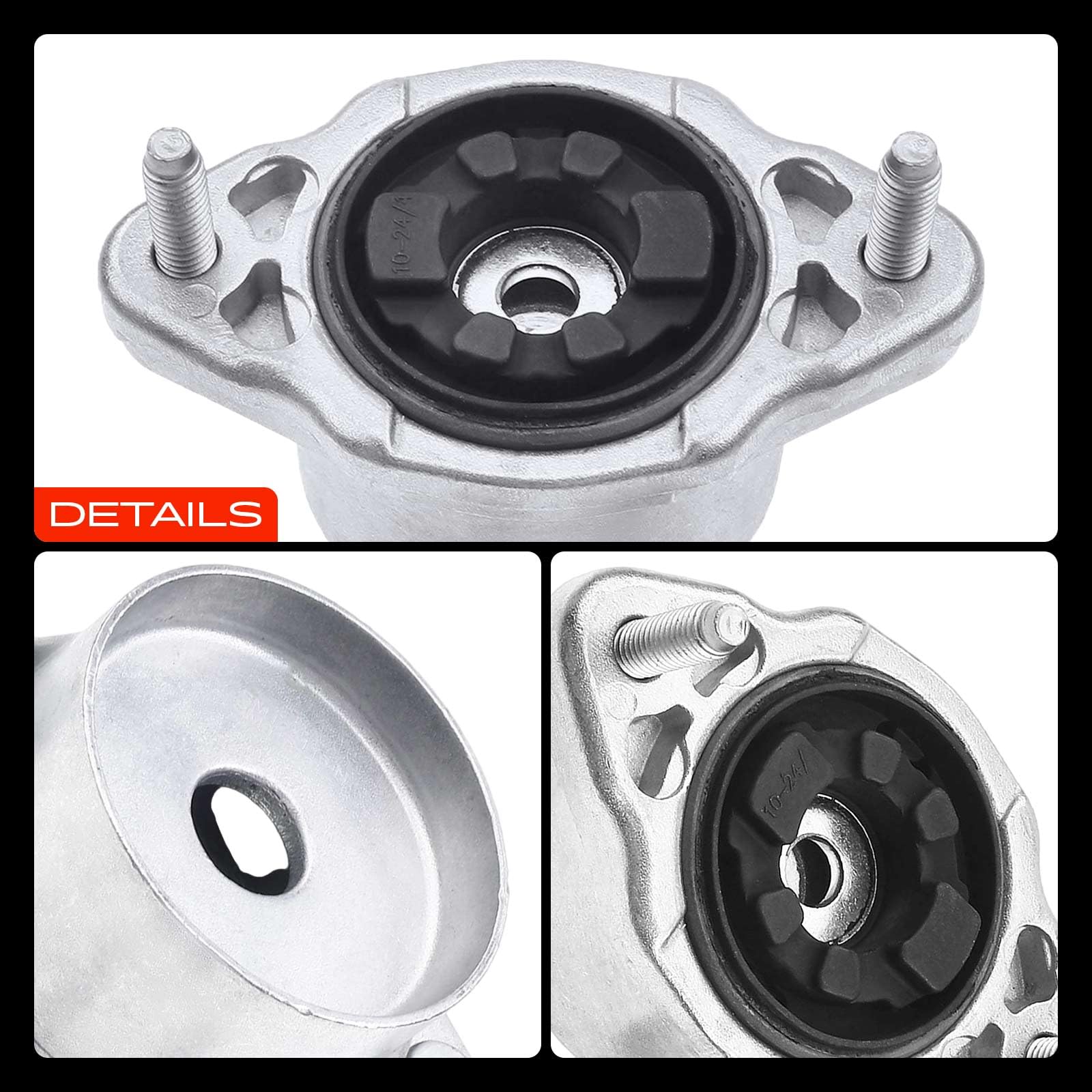Frankberg Cuscinetto di supporto della sospensione Posteriore destro o sinistro Compatibile con GLK-Class X204 Classe E T-Model S212 Classe E W212 Classe C T-Model S204 Classe E Cabriolet A2043201073