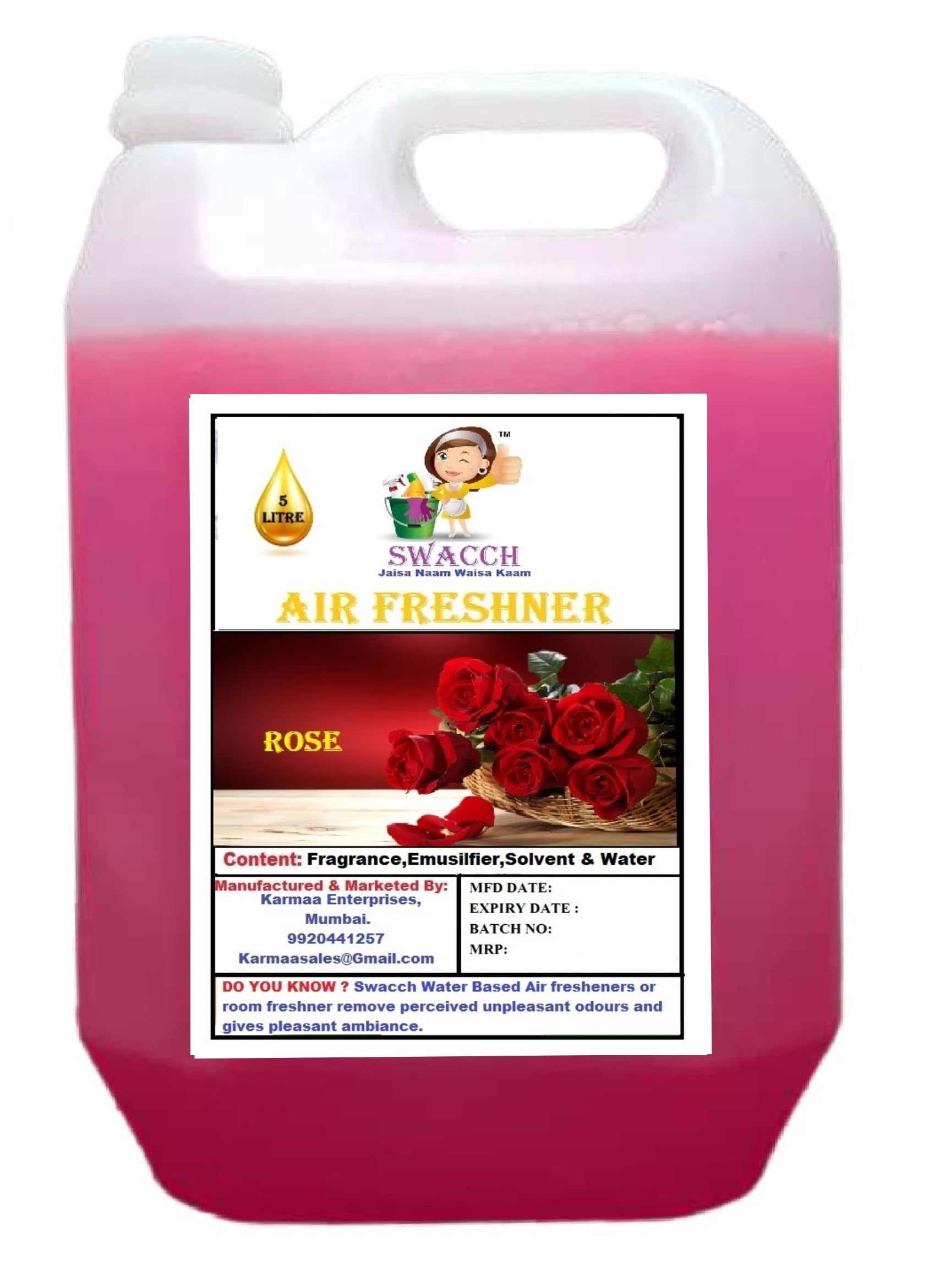 Swacch Air Freshner Rose 5 Litre