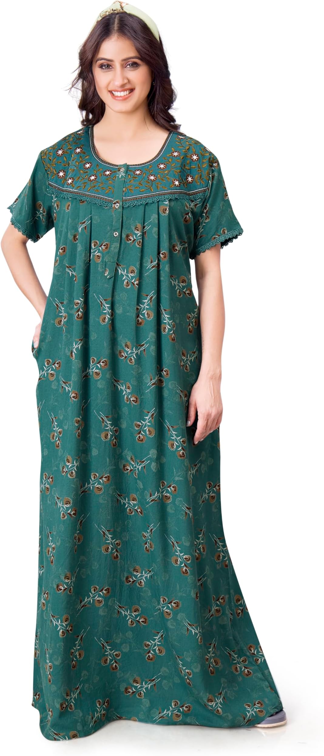 EliteZillaNighty| Nighty for Women| Nighties Women| Cotton Nighty for Women| Nighty for Women Cotton| Women Nighty| Night Gown for Women Cotton| Maxi Dress for Women| Alpine Fabric|