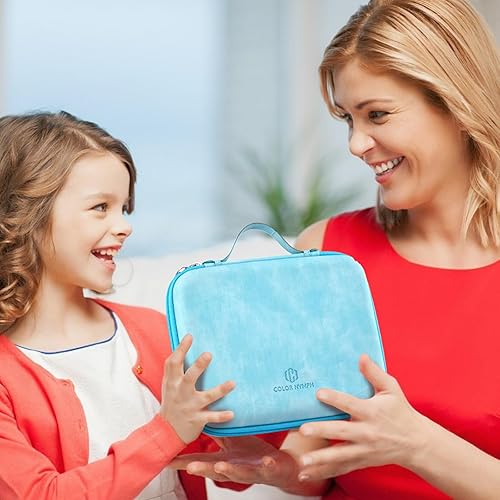 Miniatura 8 de Color Nymph Kit completo de maquillaje para mujeres, kit de maquillaje todo en uno para profesionales con delicada funda láser azul, sombra de ojos