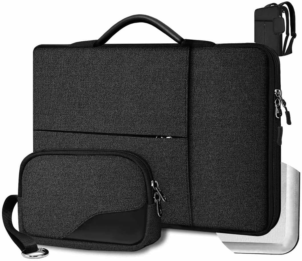 ZINZ Laptop Case 15.6-17 inch Slim Backpack with Straps & Small Bag Compatible with MacBook HP Dell Lenovo Asus Acer MSI