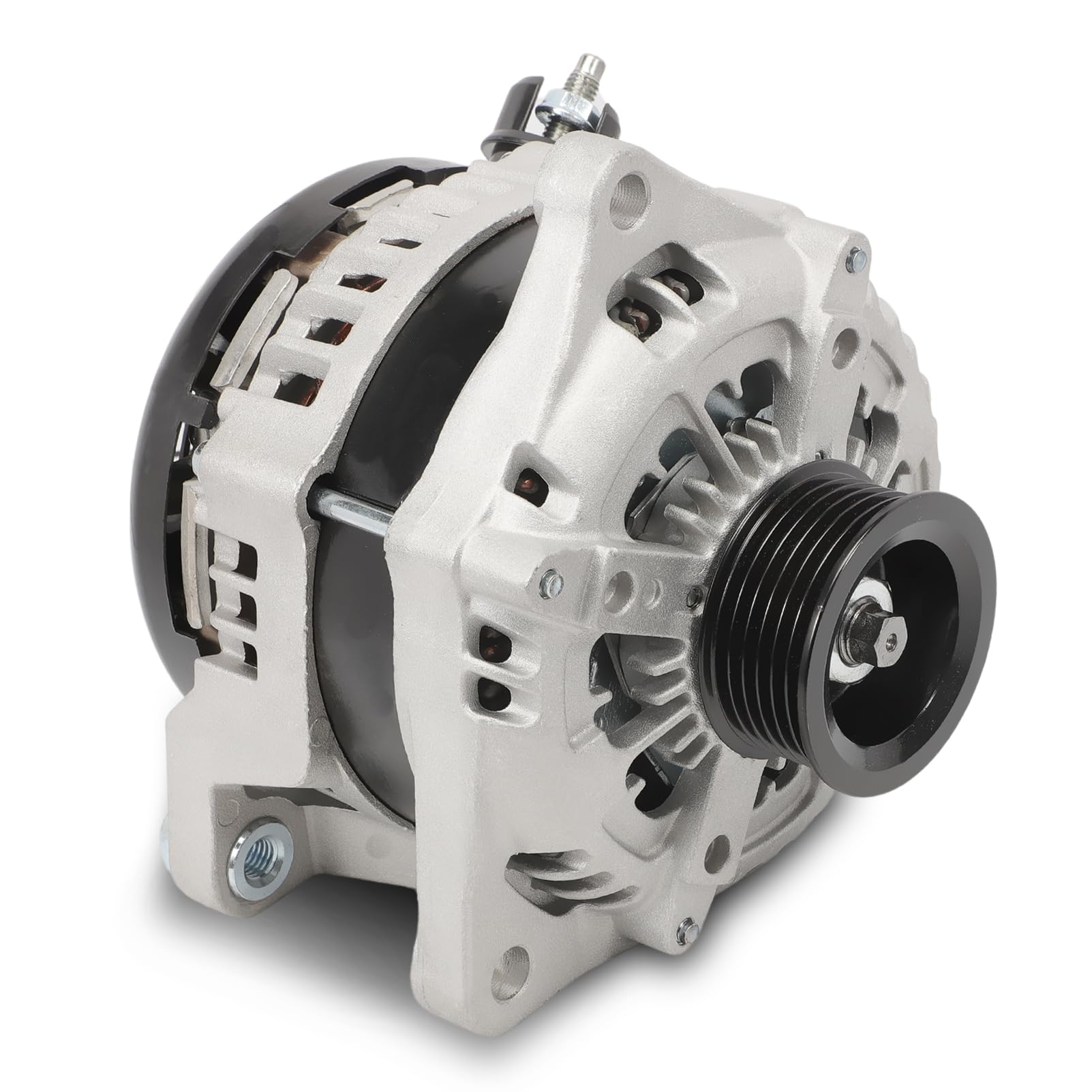 Alternator 12V 200/225A Compatible with Ford F-150 Explorer Edge Police Sedan/Utility Special Service Police Sedan & Lincoln MKZ MKX MKT Continental 6