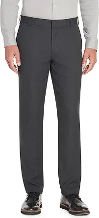 Van Heusen Men's Big and Tall Traveler Stretch Flat Front Dress Pant