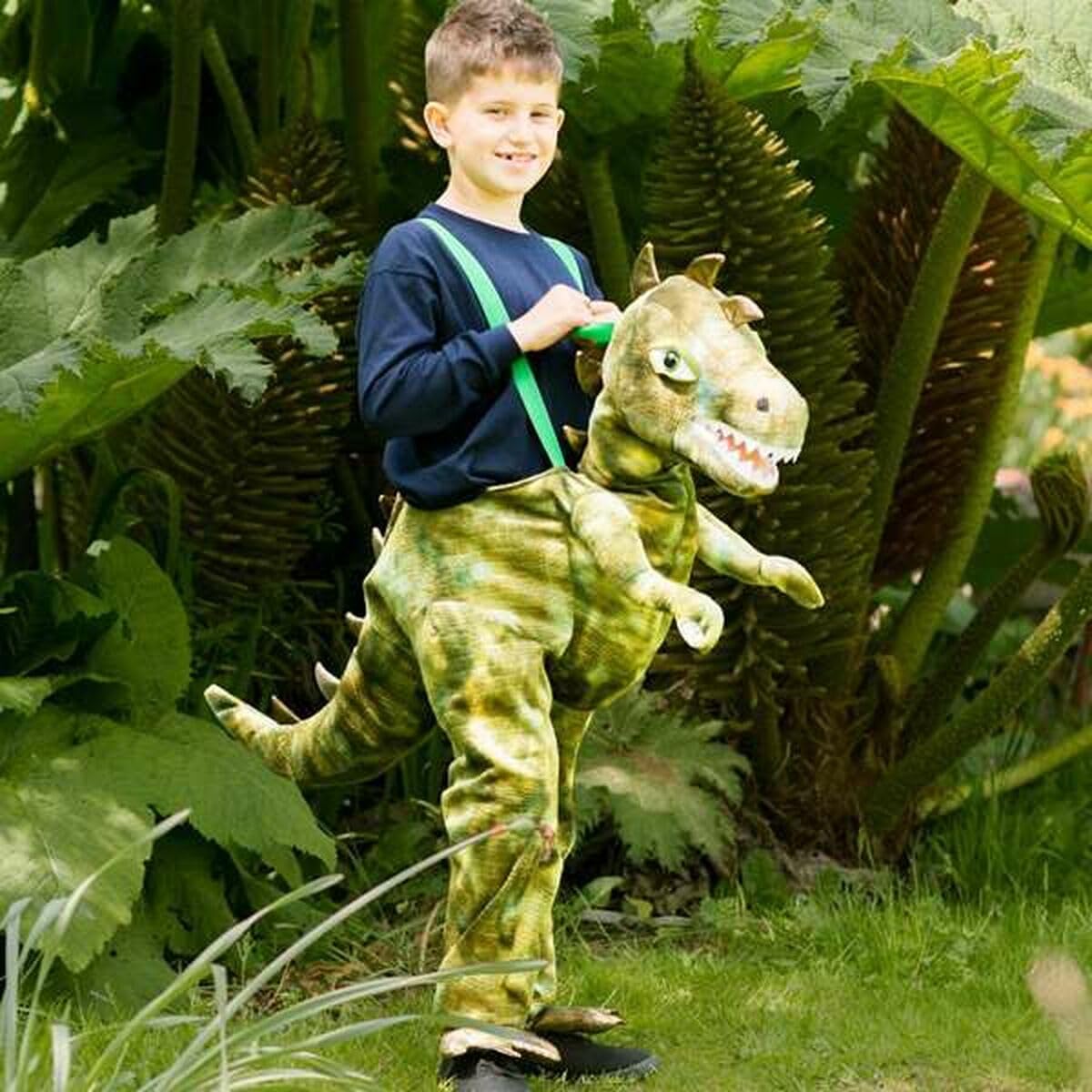 amscan - Ride On Light & Sound Dinosaur Child's Costume