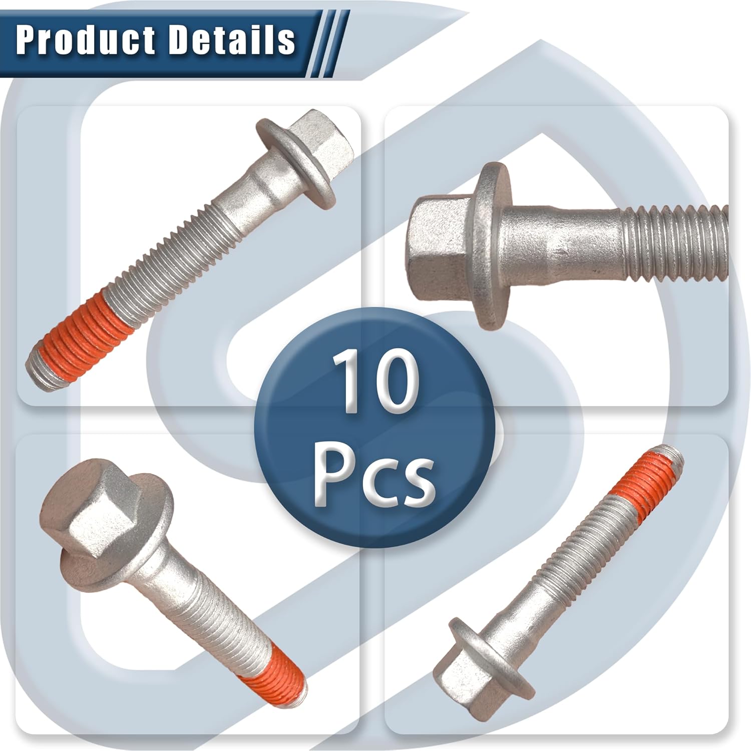 Engine Cylinder Head Bolt Kit - Compatible with Chevy Silverado 2500, Avalanche, Camaro, GMC Sierra, Cadillac Escalade & More - Replaces ES72390, ES72220
