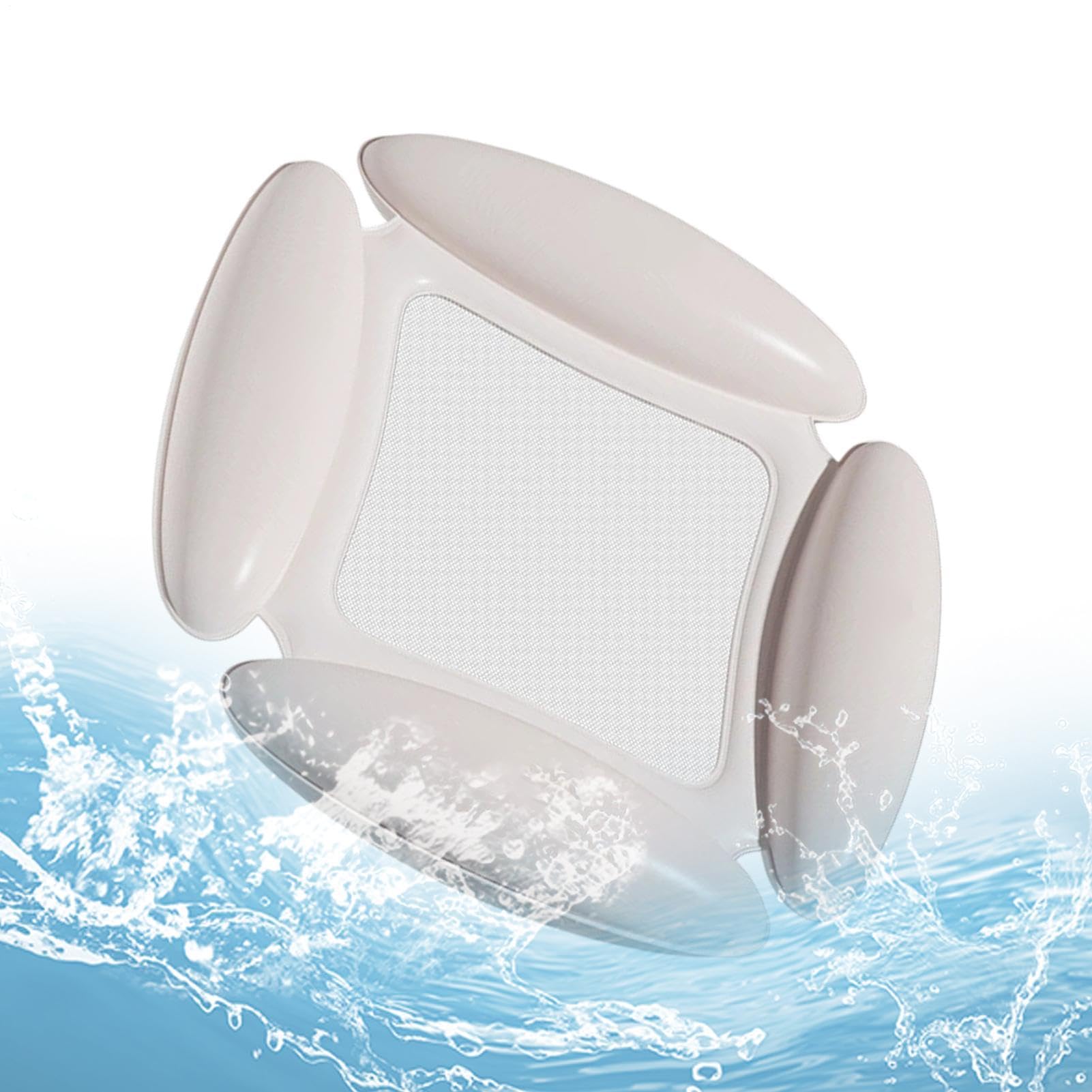 Aufblasbare Pool-Liege,PVC-Schwimmbett | Ergonomische Kopfstütze Wasserliege für Erwachsene - Für Sommer, Wassersport, See, Urlaub & Sonnenbaden