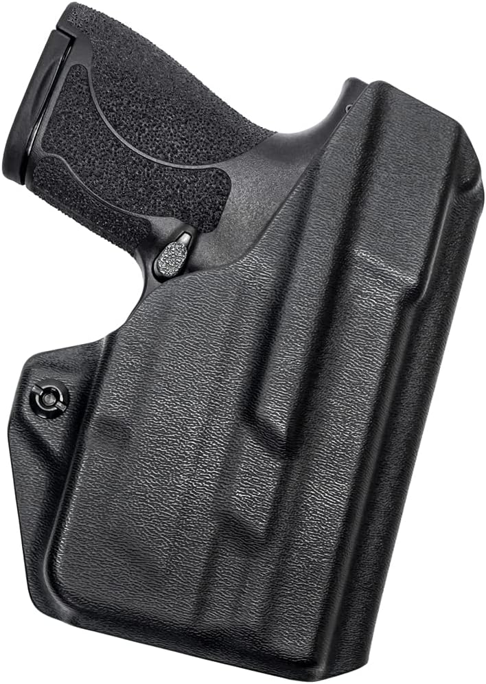 Tulster IWB Profile Kydex Holster in Left Hand fits: M&P Shield 9mm / .40 | TLR-6 Light-Bearing Inside The Waistband Appendix Concealed Carry - Image 2