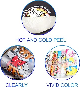 A4 DTF Transfer Film, Double Sided DTF Film 8.3x11.7 Matte DTF Paper for White and Dark Fabric T Shirts, DTF Transfer Paper Compatible with Eps DTF Inkjet Printers - 35 Sheets