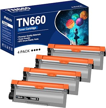 SUDLTO TN660 Compatible Toner Cartridge - Replacement for TN660 TN630 Use for HL-L2300D HL-L2380DW HL-L2320D DCP-L2540DW HL-L2340DW HL-L2360DW HL-L2305W 4 Black