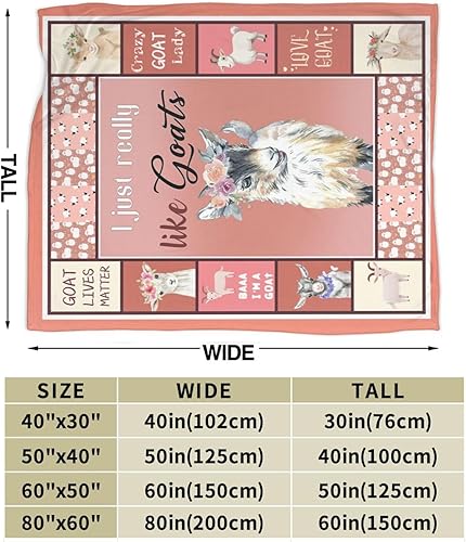 Miniatura 4 de Manta de cabra suave y acogedora manta de oveja de cabra, manta de felpa de animales de granja, manta de felpa para decoración de ropa de cama,