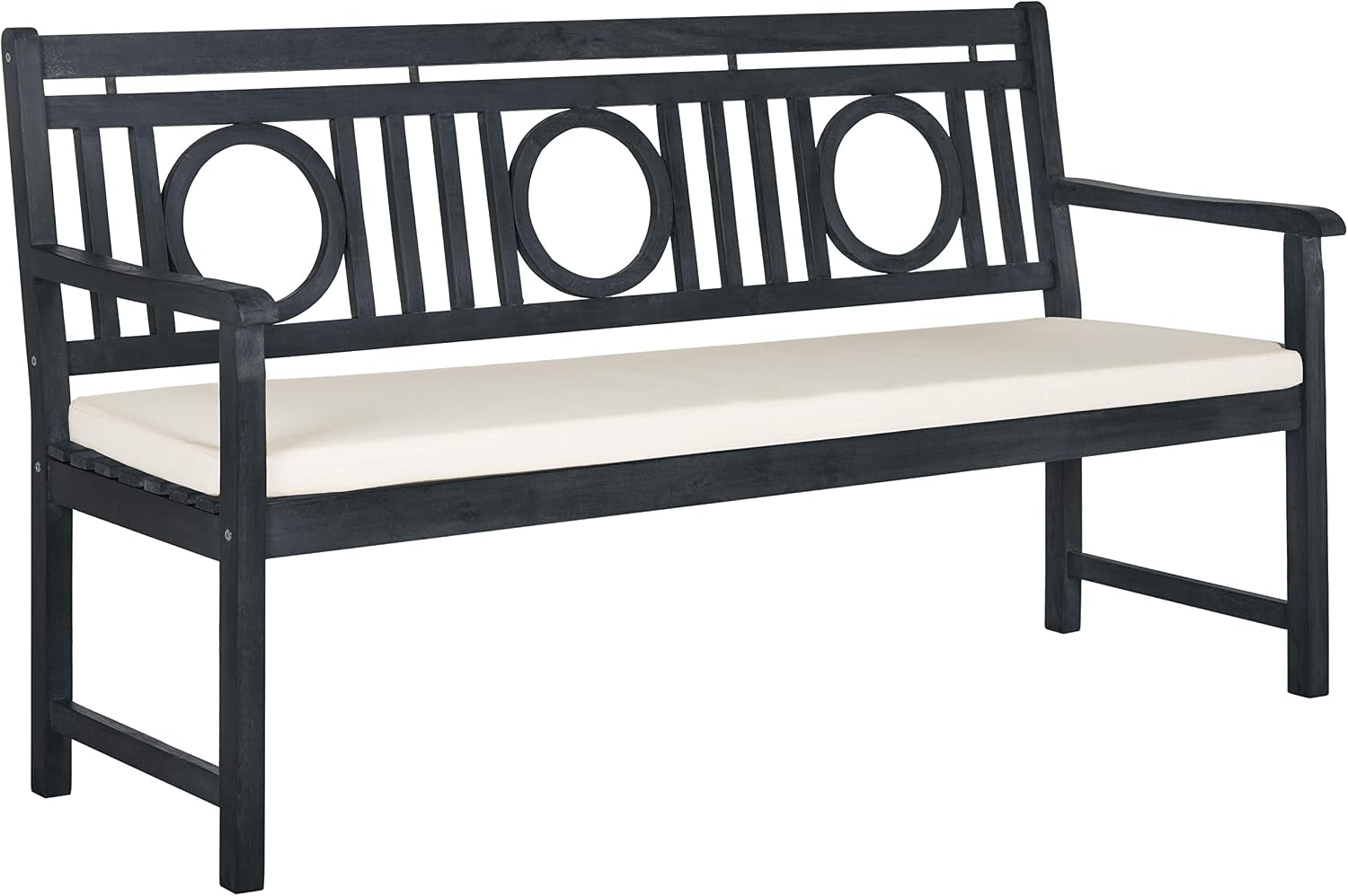 Safavieh PAT6736A Outdoor Collection Montclair 3 Seat Bench