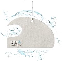 Vista 10 de Ulu Lagoon Cera para Surf con Aroma de Coco Mini Ola Ambientador (Retro)