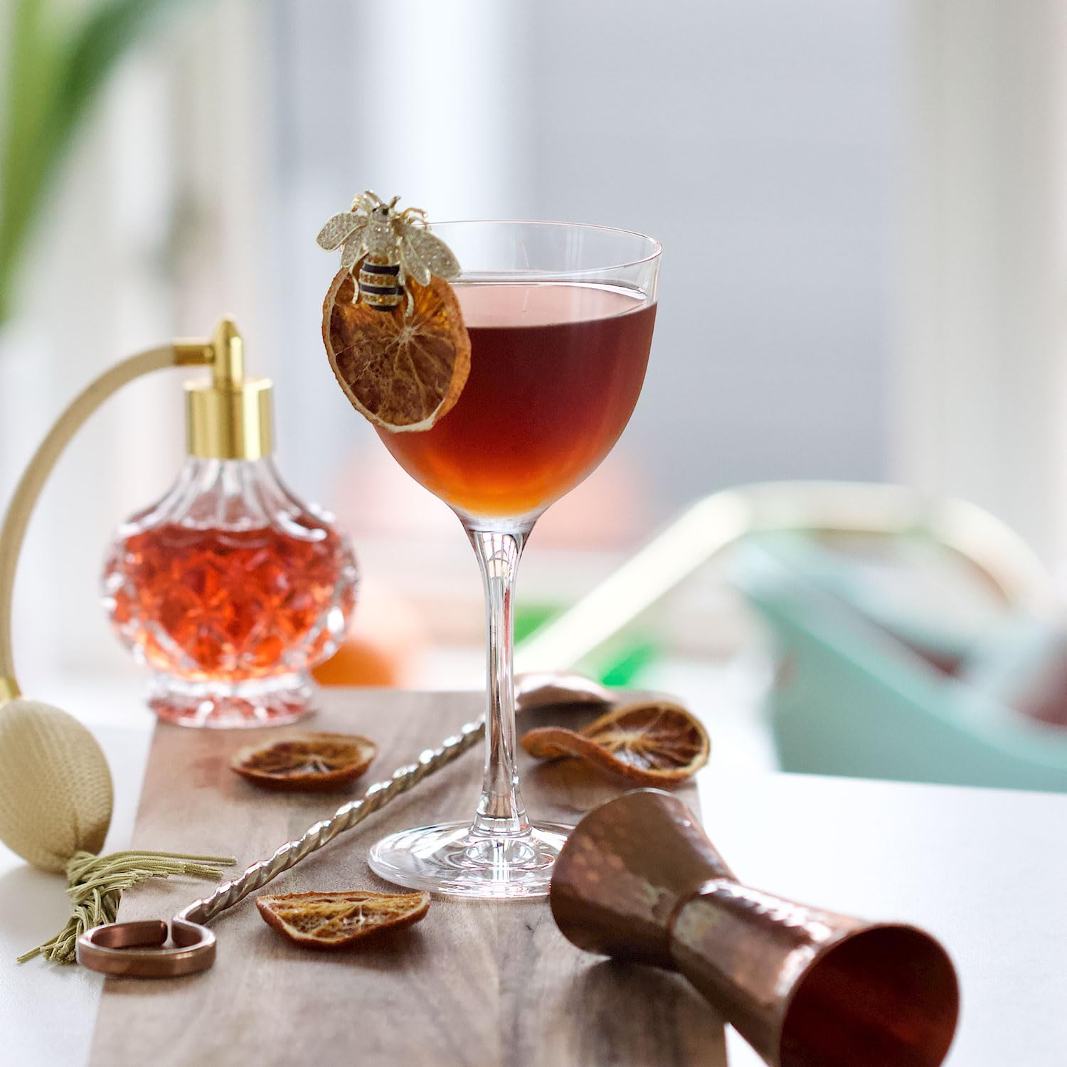 HISTORY COMPANY The Original Nick & Nora Crystal Coupette-Style Glass – Iconic 2-Piece Set of Vintage-Inspired Barware for Craft Cocktails (Gift Box Collection) - Image 6