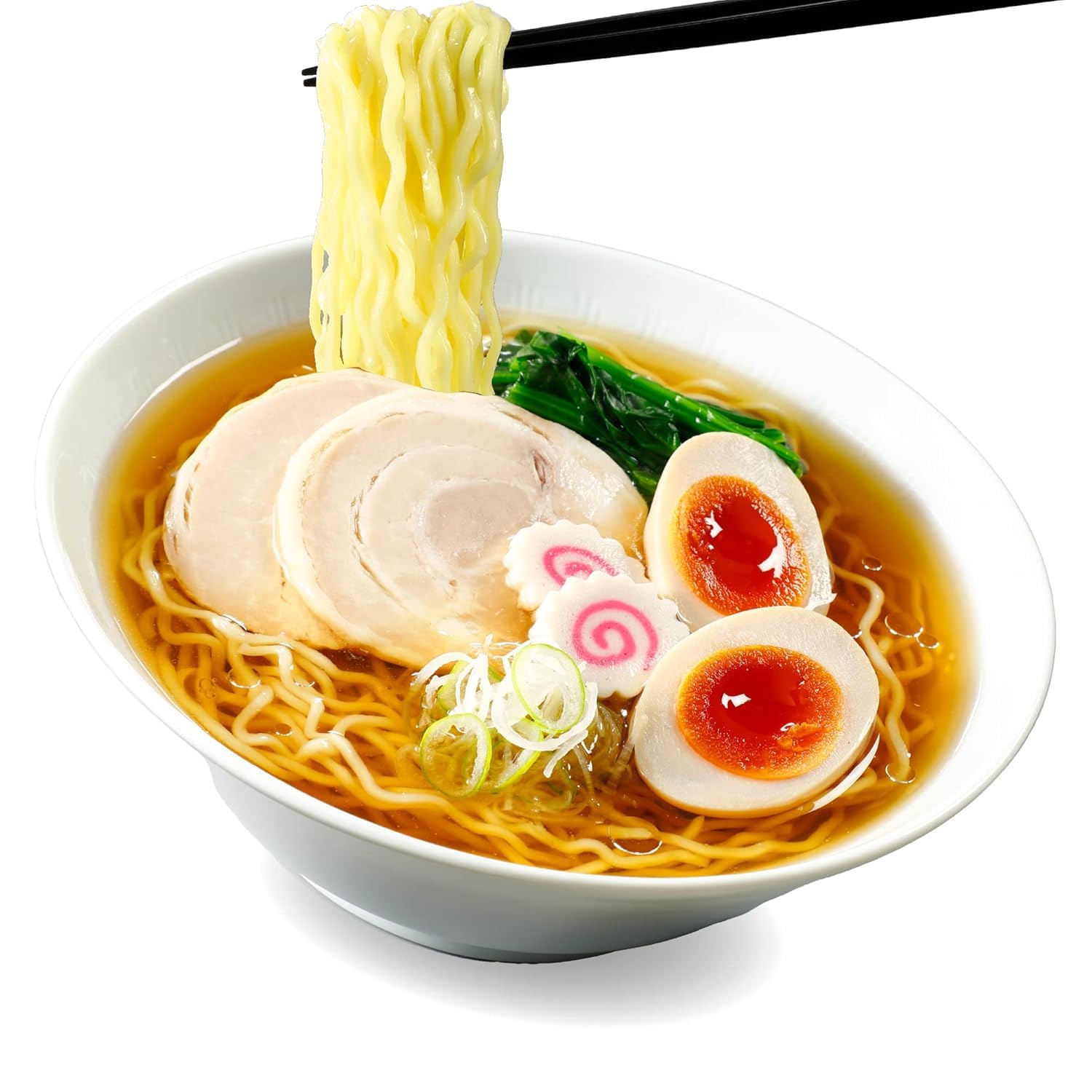 Hakubaku Shoyu Ramen Noodle Soup Authentic Japanese Ramen Non-Fried & Soft Noodles By Savoy Impex (110g) 2