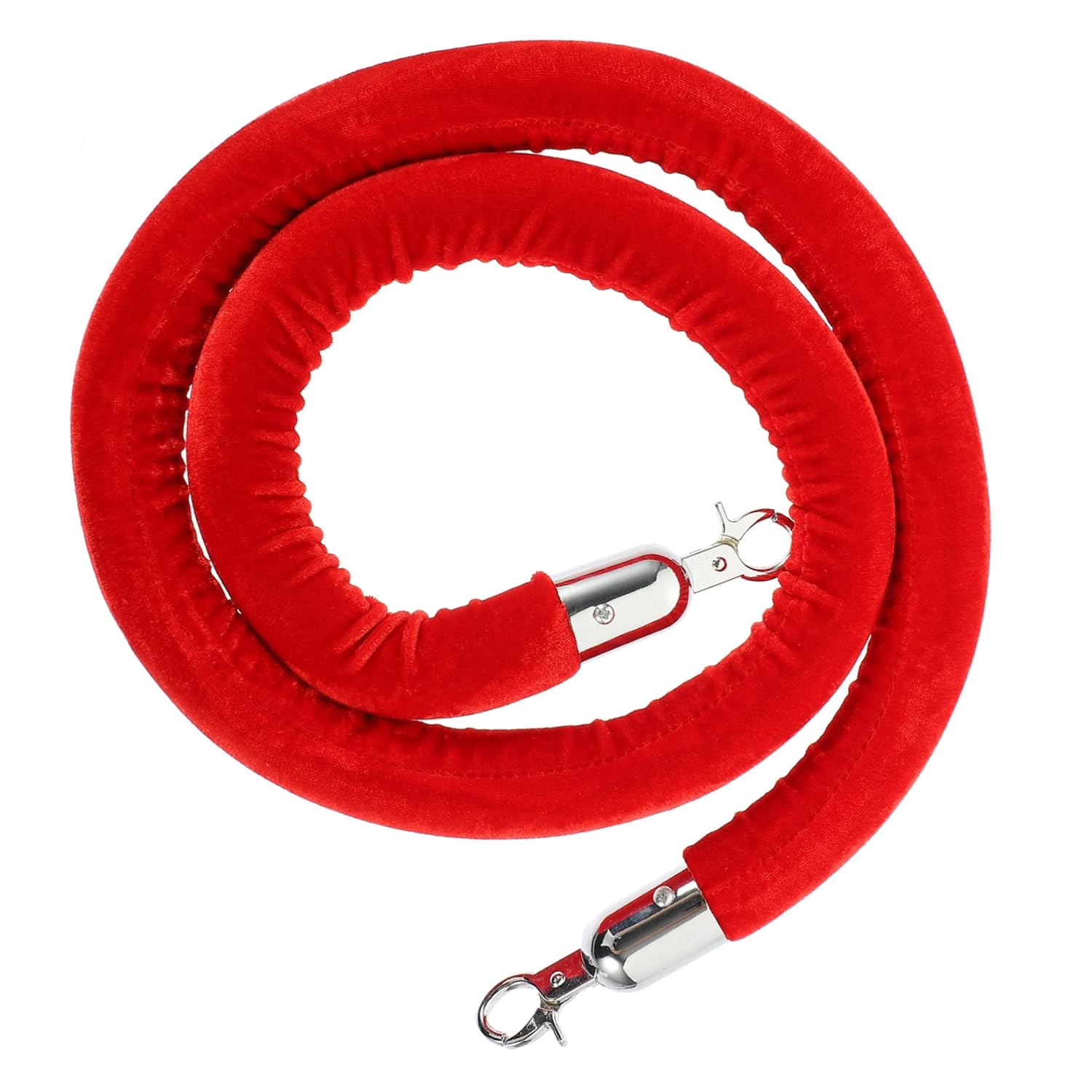 Alipis Crowd Control Cordon Lanyard Barrier Rope for Queue Line Dividers Safety Guardrail Efficiently Guide Guests Enhance Safety Awareness