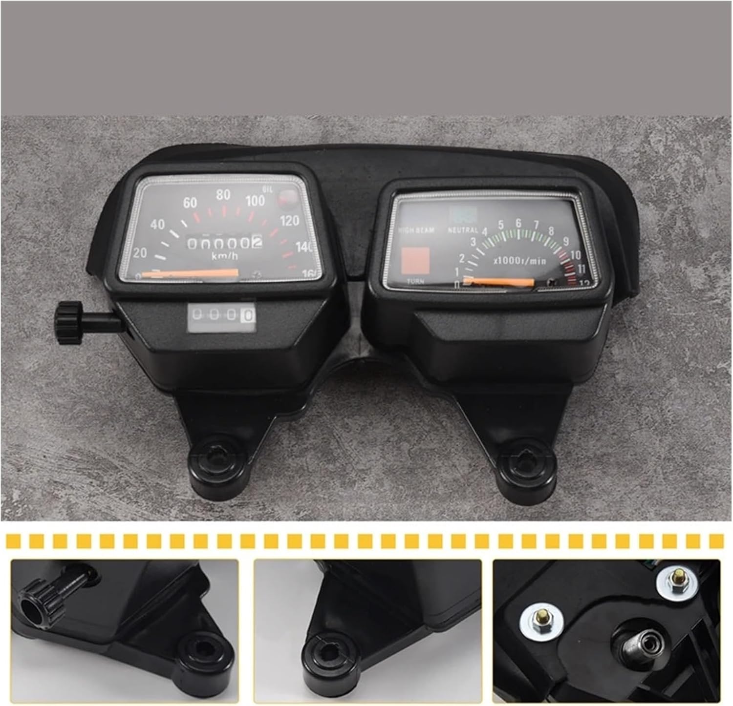 Speedometer Odometer Motorbike Motorcycle Gauges Cluster Speedometer Tachometer Speedometer Motorcycle Digital Instrument for Enduro DT125 DT125R DT 125 125R
