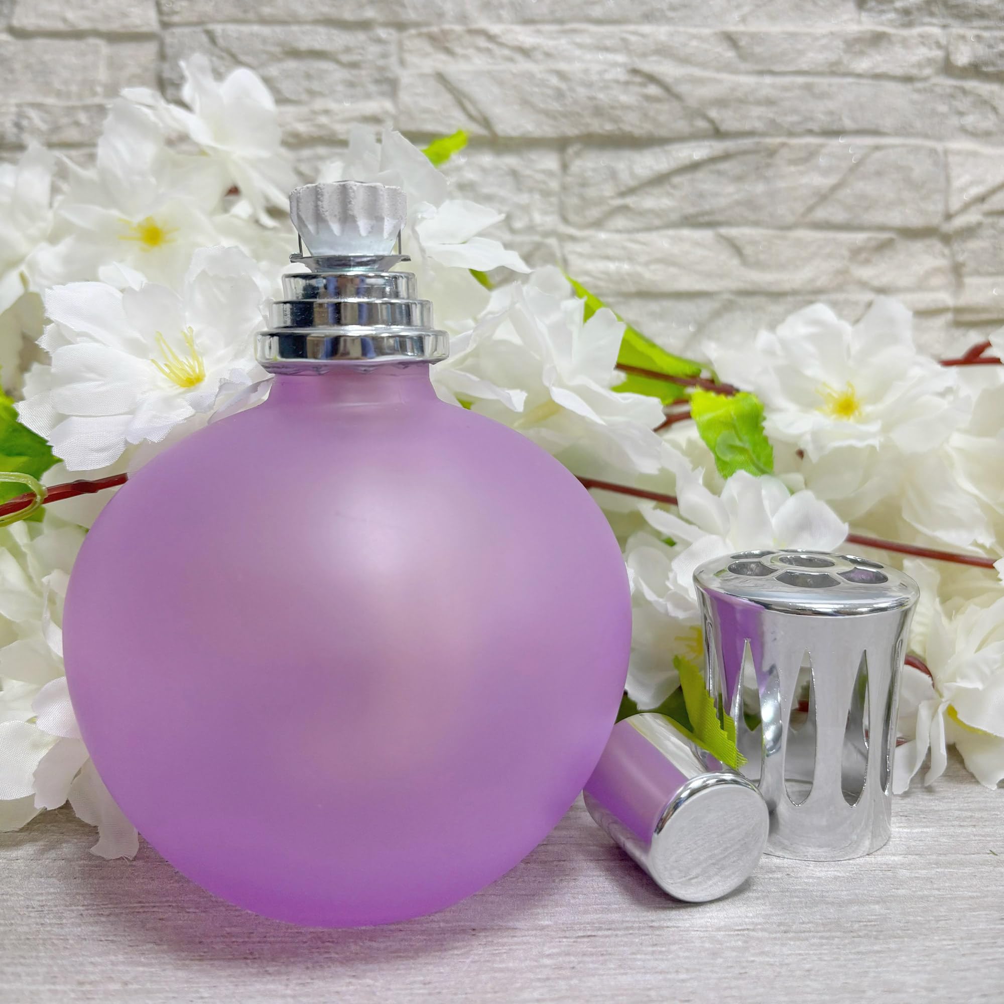 Lámpara Catalítica Fucsia Mate (200ml) - Perfuma el Ambiente y Elimina Malos olores e impurezas del Aire sin enmascararlos
