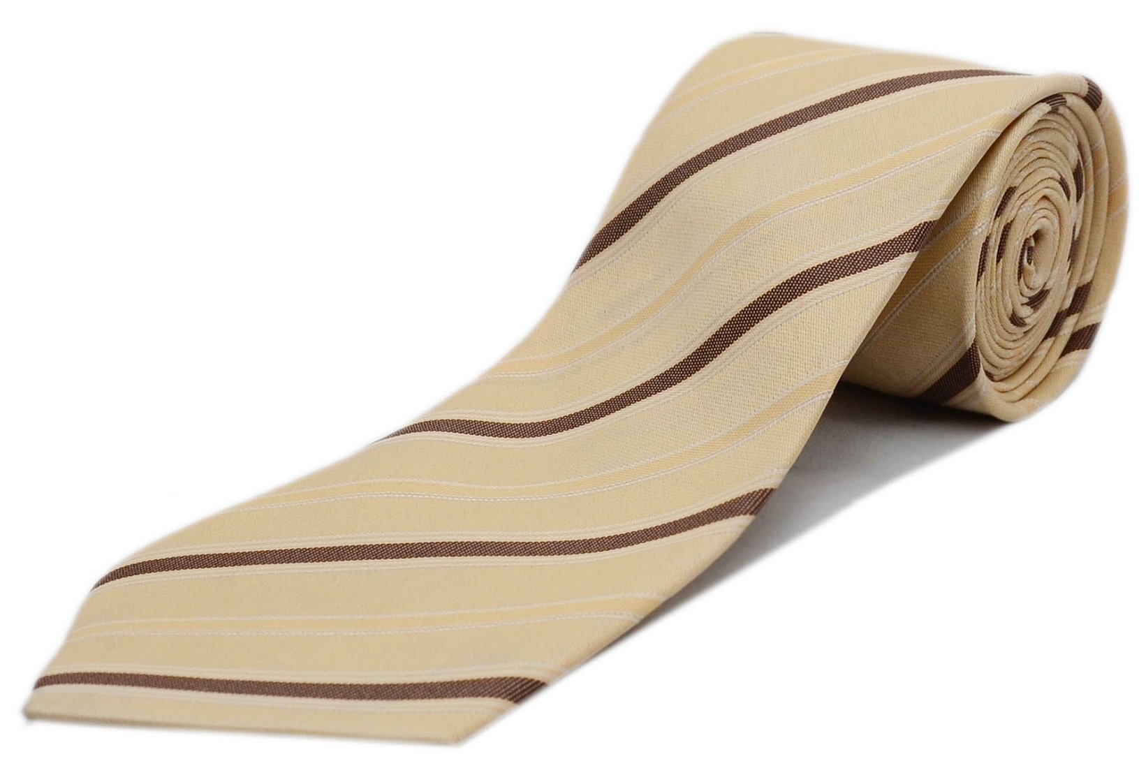 michelangelo Boy/Men's Fawn/Off White Self Design Micro Fiber Tie N-26-picture-16