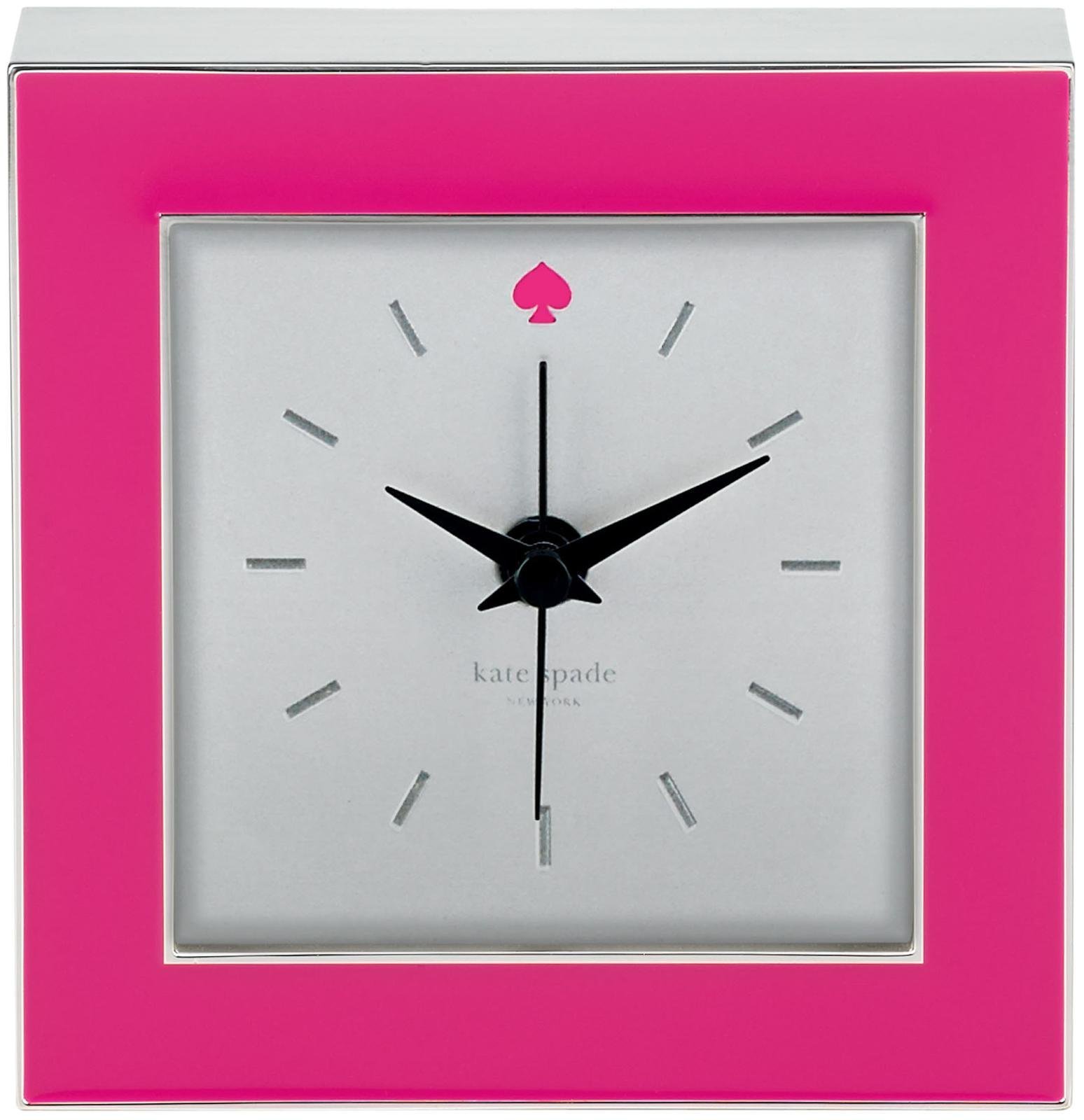 Amazon.com: kate spade new york Cross Pointe Pink Clock : Home