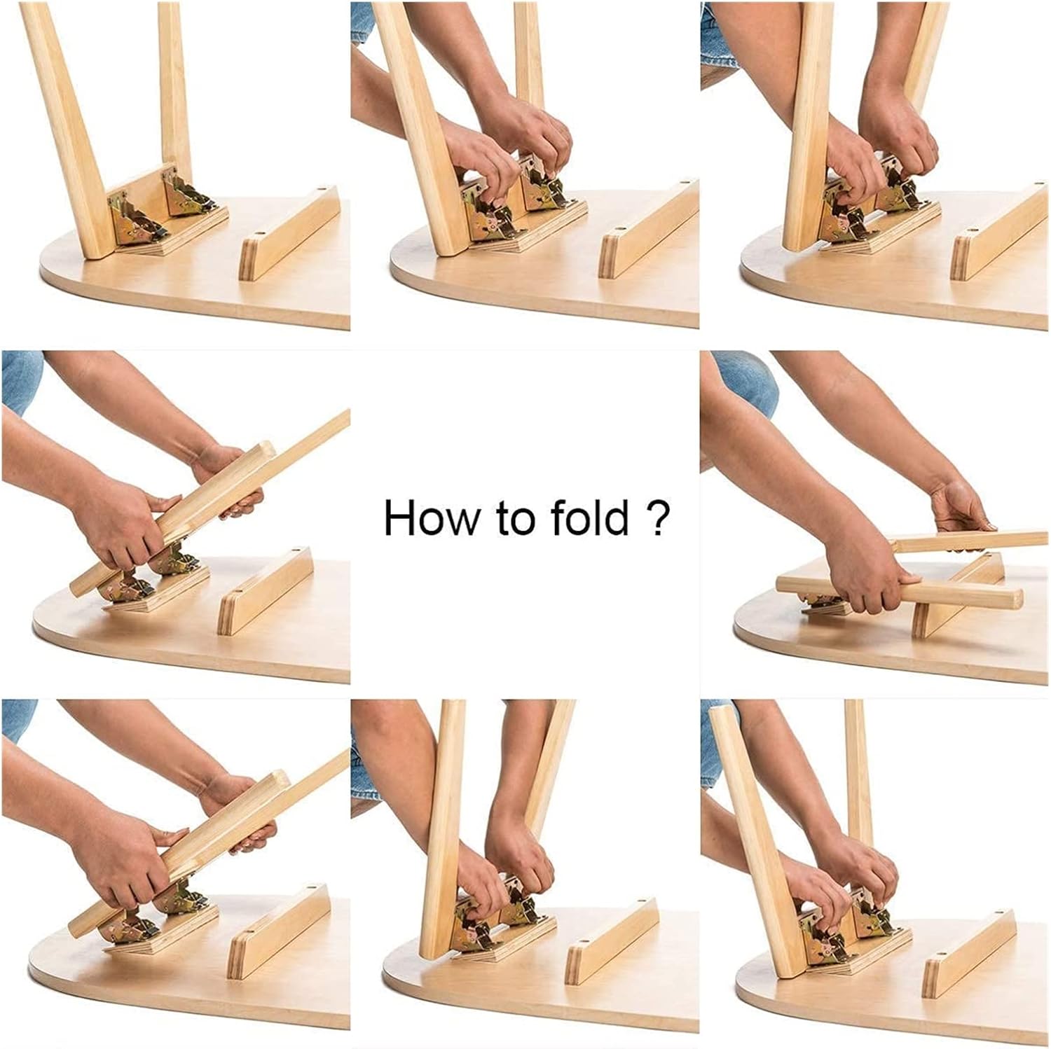 Hinges 90 Degree Self-Locking Folding Hinge Bed Table Legs Chair Extension Support Bracket Locking Hinges Hardware (Color : C)