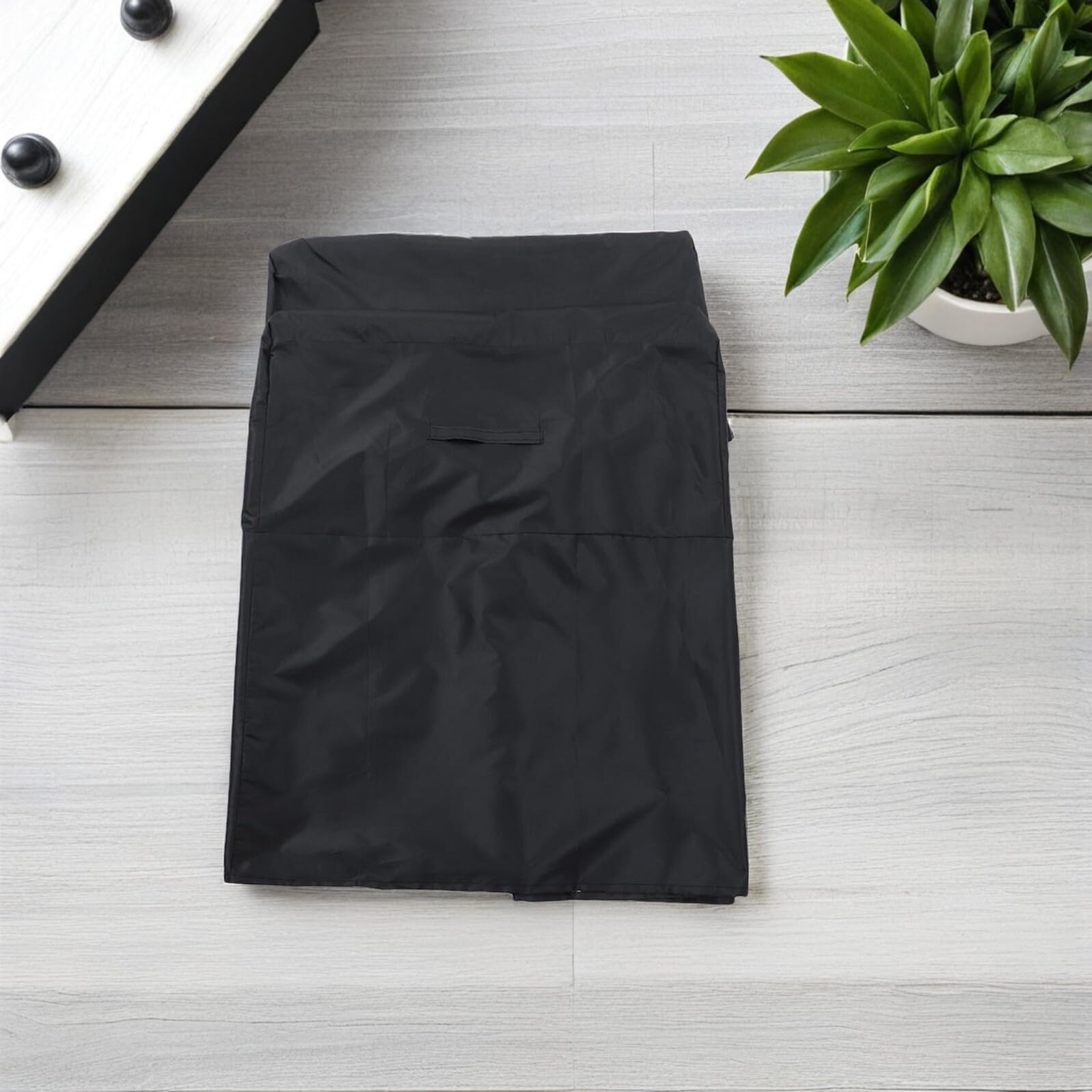 Housse Fauteuil Bascule Jardin Imperméable Oxford Protection Anti-uv et Vent Couverture de Meubles Extérieurs avec Cordon Ajustable Résistante Poussière et Aux Intempéries