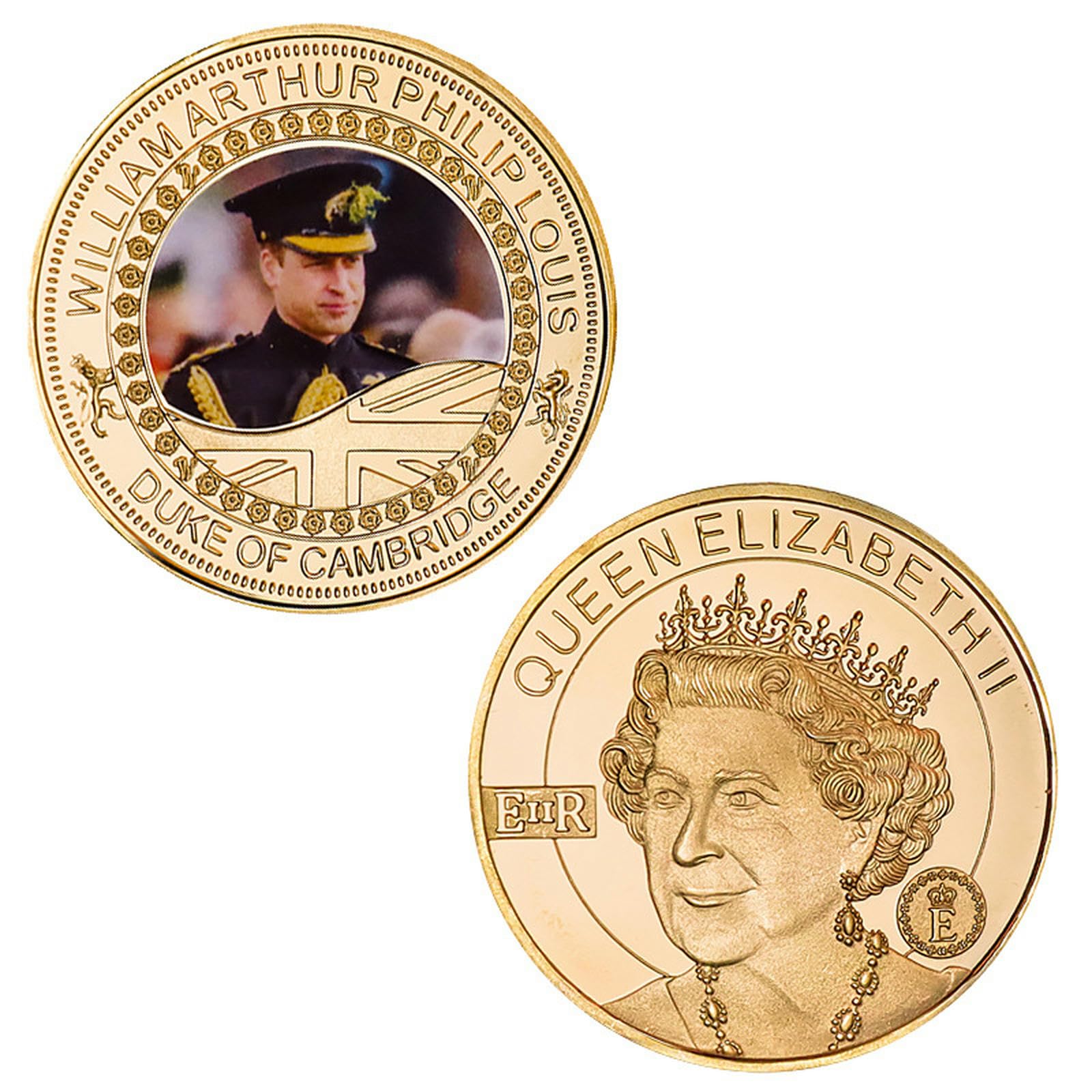 Bdcpmt Prince William Commemorative Medal Metal Crafts Commemorative Coin Collection Commemorative Badge Medal-Prince William4