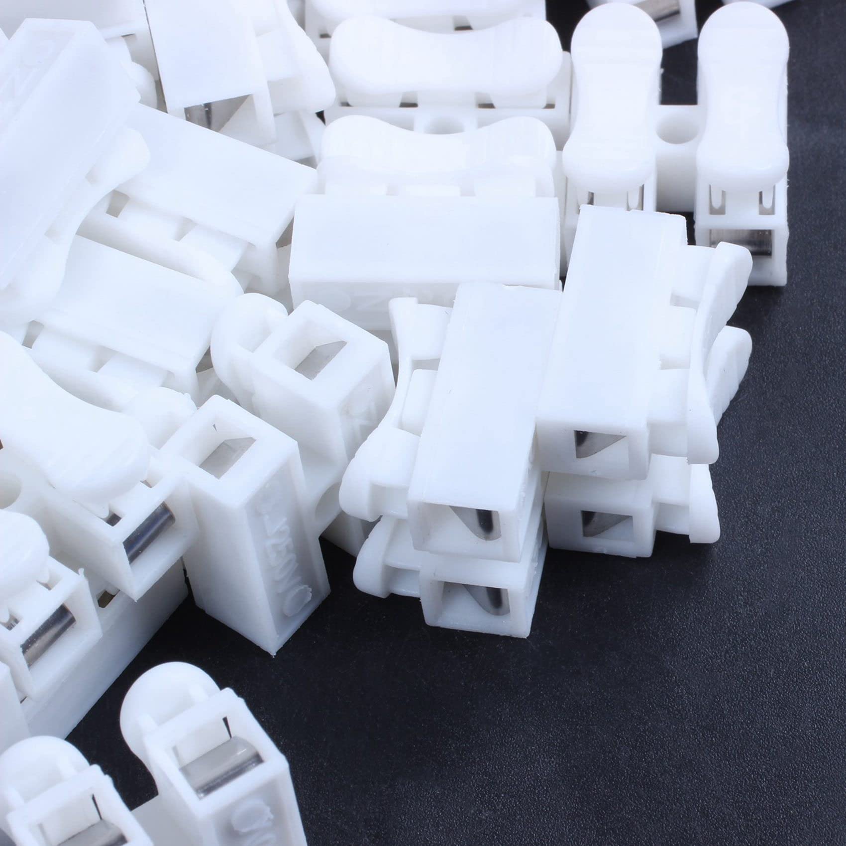 1000Pcs Conector Rápido del Cable del Conector del Cable del Conector del Cable de la Ch2 para la Luz de Tira del Led