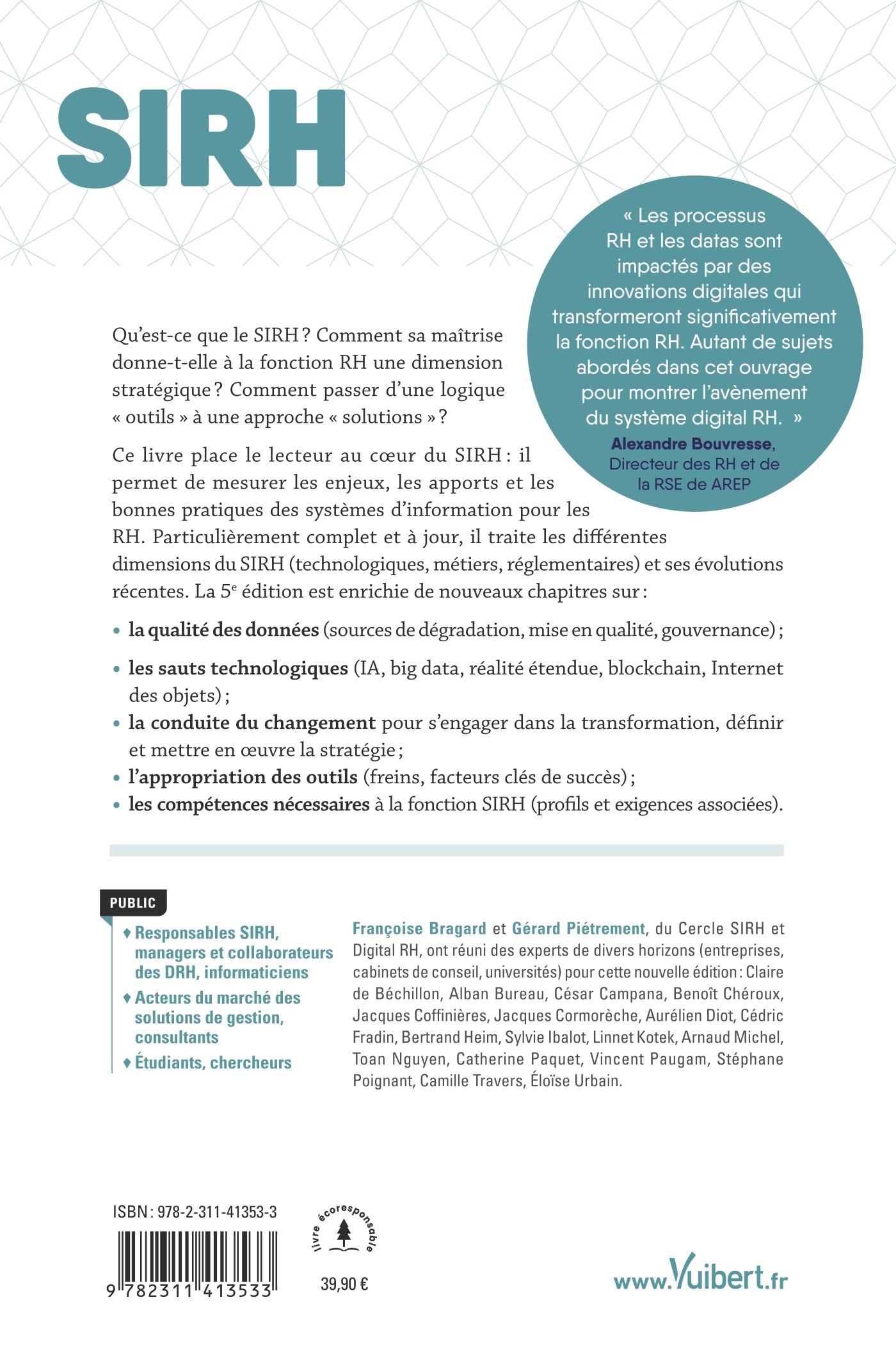 SIRH: Innovations digitales et transformation RH