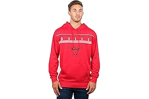 Ultra Game NBA Men's Bulls Fleece Hoodie
