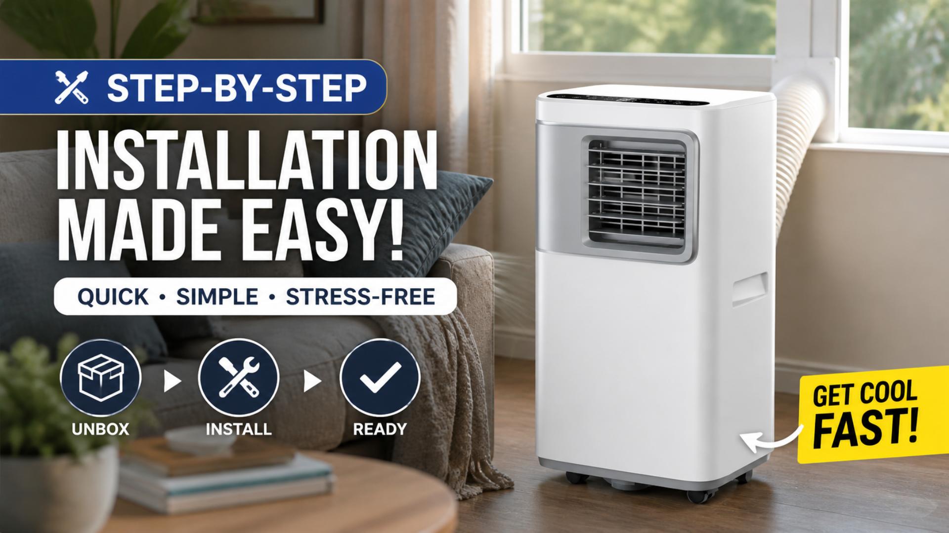 Image of 16000 BTU Portable Air Conditioners for Large Room up to 730 sq.ft 5-in-1 Smart AC Unit with WiFi APP /Remote Control, Fast Cooling, Dehumidifier, Quiet Sleep Mode, Window Kit Included