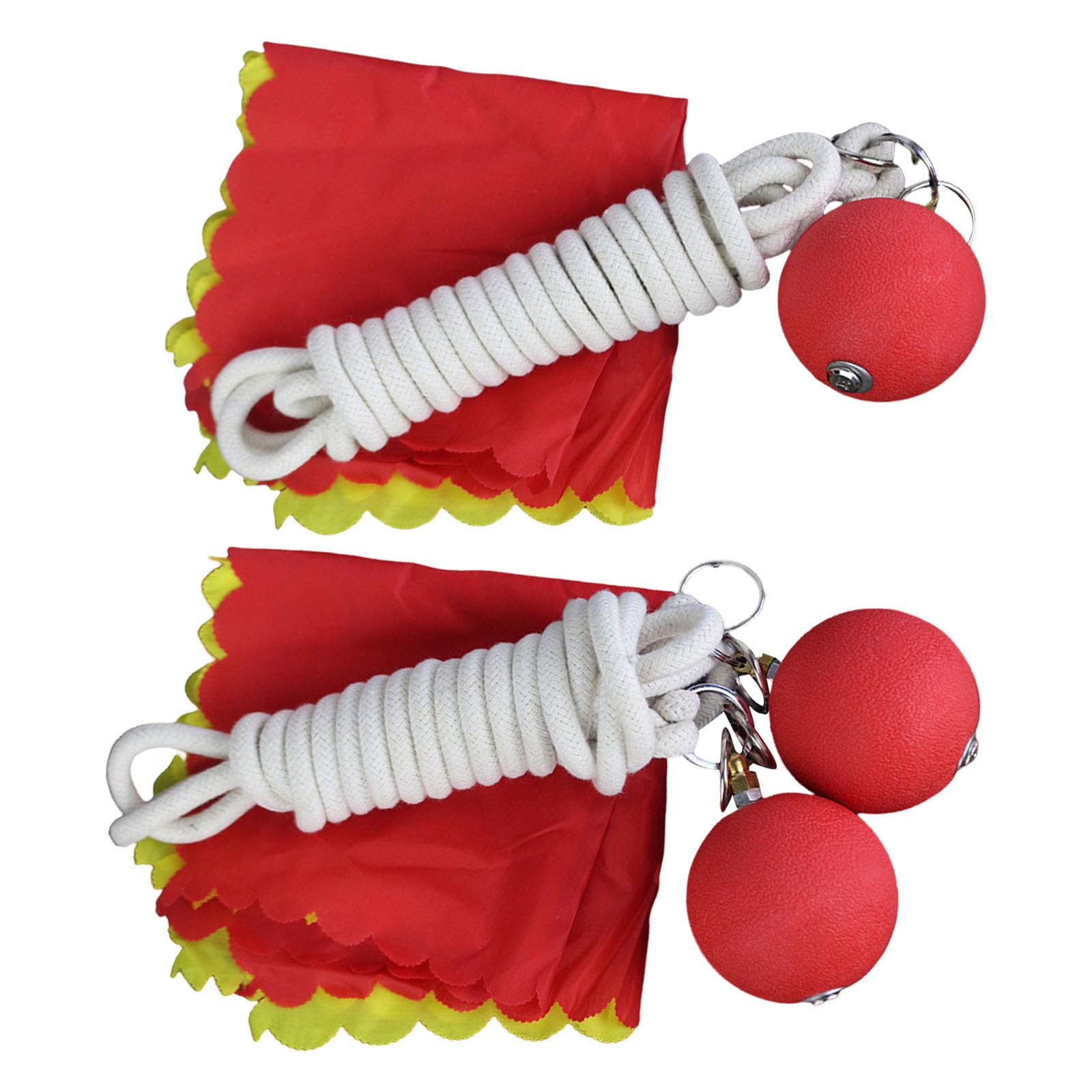 Widerstandsfähiger Meteors Hammer, Ball, Seil, Darted Meteors, Hammer, Gummi, Wurf, Gewicht für Wushu Kunst, Training und Fitness, Seil aus Baumwolle, Krafttraining