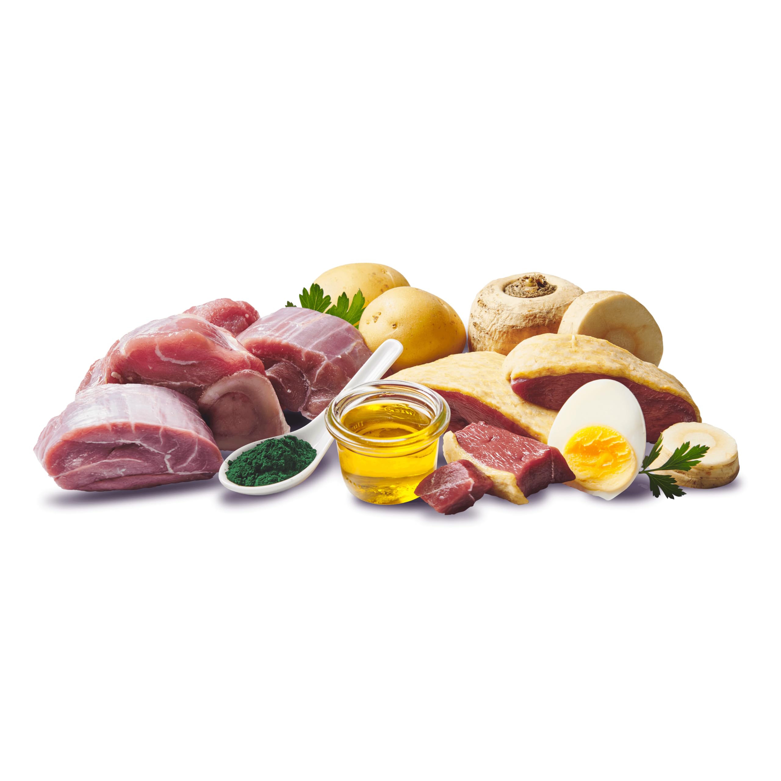 Doggy Dog Paté Veau et Canard, 6 x 800 g, Nourriture Humide pour Chien, sans céréales, avec Huile de Saumon et Moule aux orles Vertes, Aliment Complet avec Pommes de Terre et panais, fabriqué en