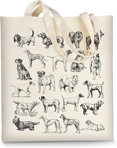 Bolsa de lona AUSVKAI estética para mujer, lindas bolsas de tela reutilizables de algodón para compras, playa, comestibles