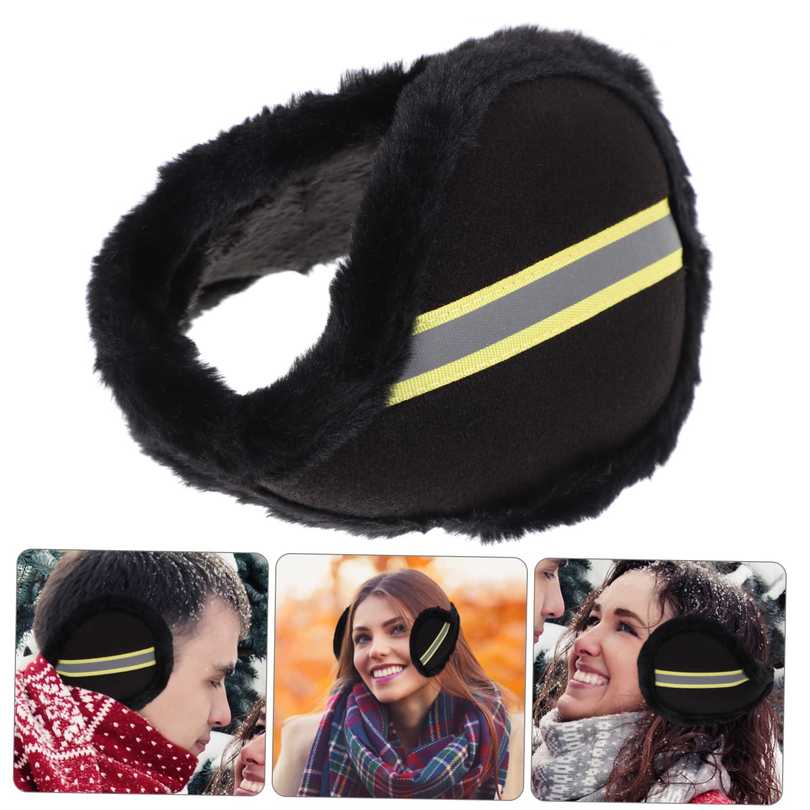 5piezas Calentadores De Orejas Ajustables Para Invierno Orejeras Térmicas Unisex De Diseño Moderno Para Actividades Al Aire Como Esquí y Senderismo