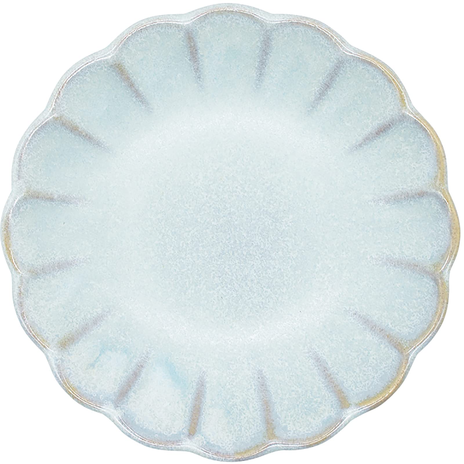 Hana Flower Plate, Mizuhada Setoyaki