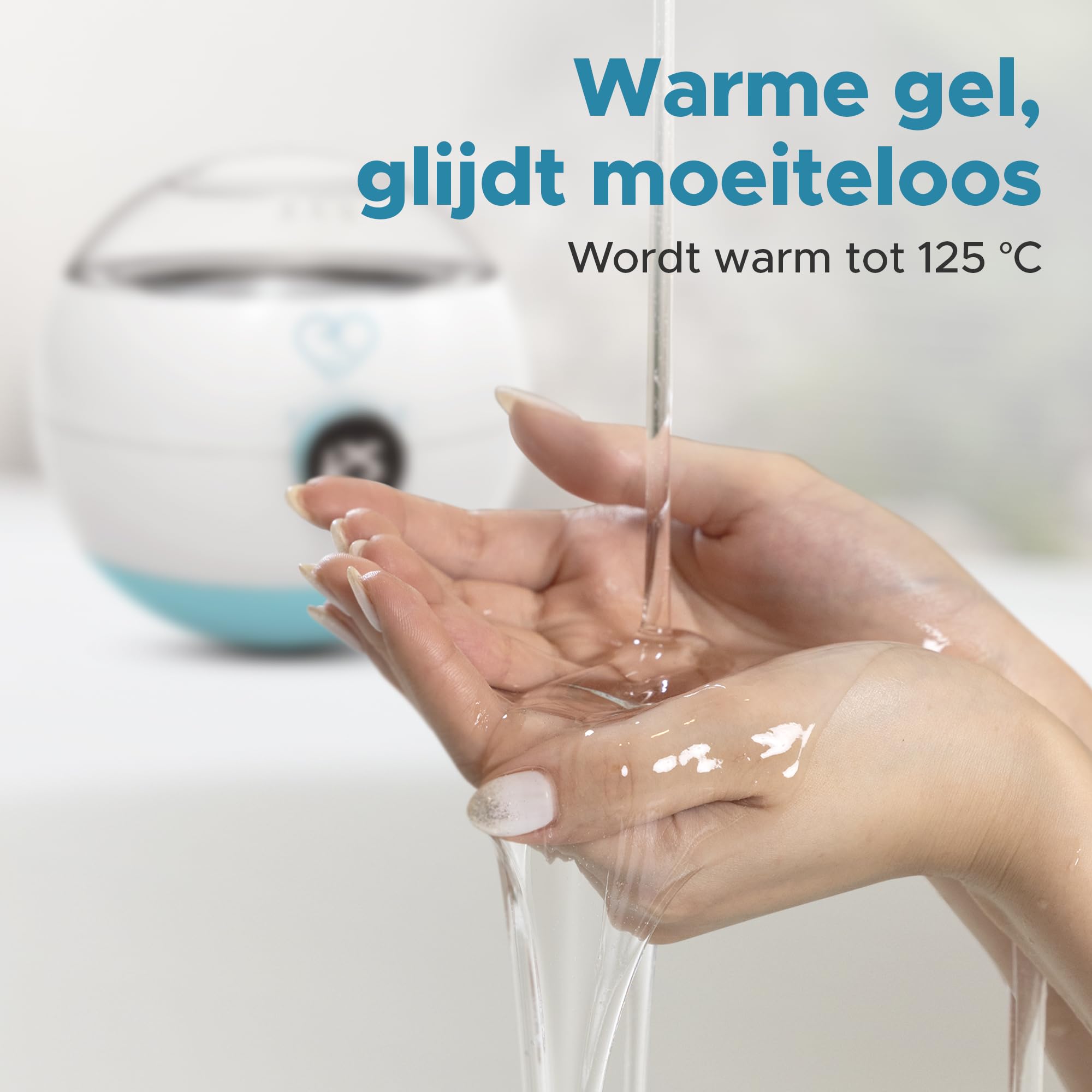 Gel massaggiante elettrico multiuso e scalda-olio, fusore di cera, include pentola riscaldante in alluminio (500 ml), manopola per regolare la temperatura (da 35 °C a 125 °C), con schermo LCD